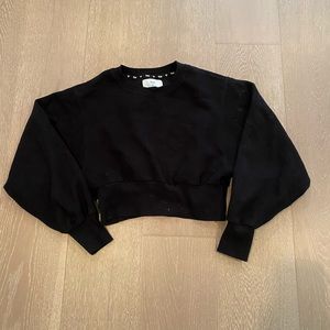 Aritzia shrunken cropped sweatshirt size XS